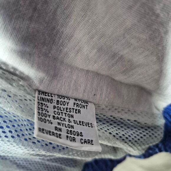 Vintage 90s Champion USA Windbreaker Jacket XL Alamo Bowl Buildersquare - Picture 9 of 10